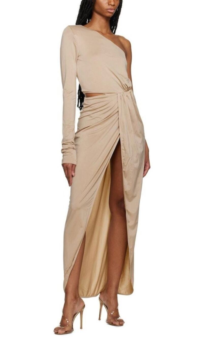Gauge81 Suani Maxi Dress Beige NWT